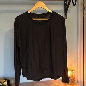 Black Long Sleeve Women's Top